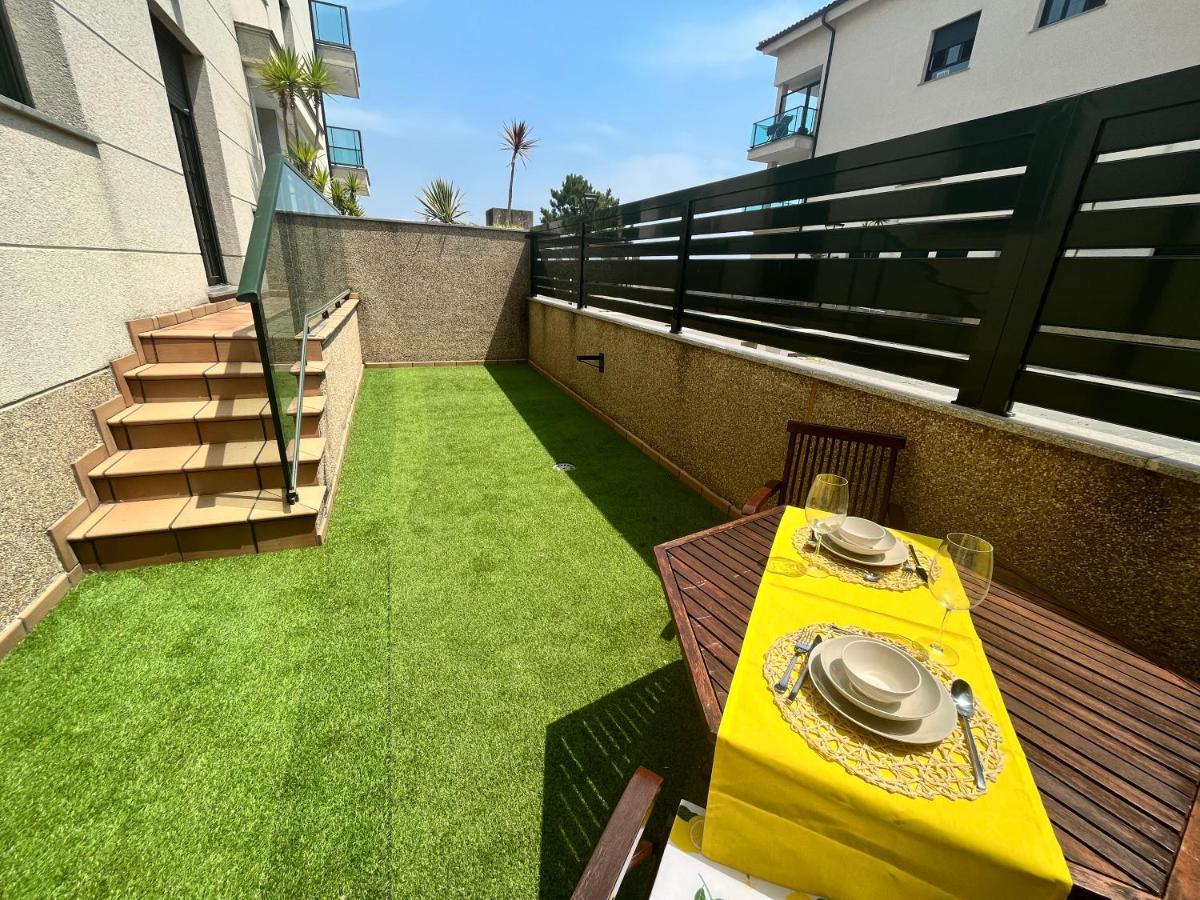 Apartamento Con Terraza Y Acceso A La Playa Finisterre Eksteriør bilde